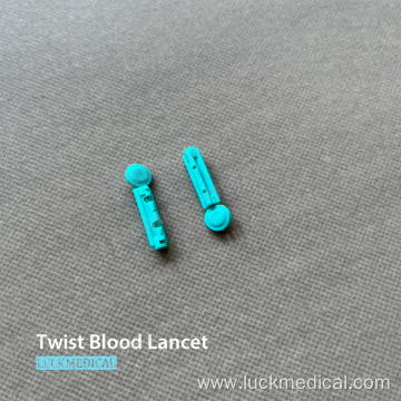 Disposable Twisted Blood Lancet Safety